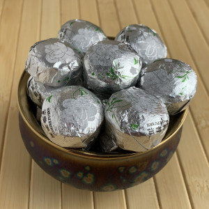 Шу пуэр с жасмином мини туо ча 100 г. Photo 2